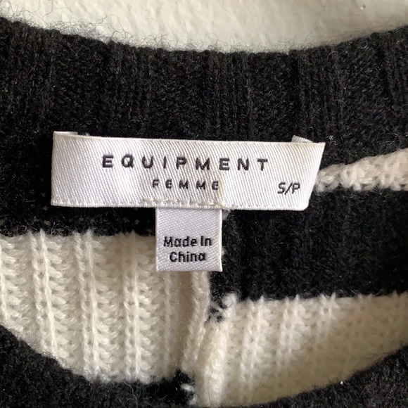 Equipment Stripe Bell sleeve sweater - Picture 3 of 4